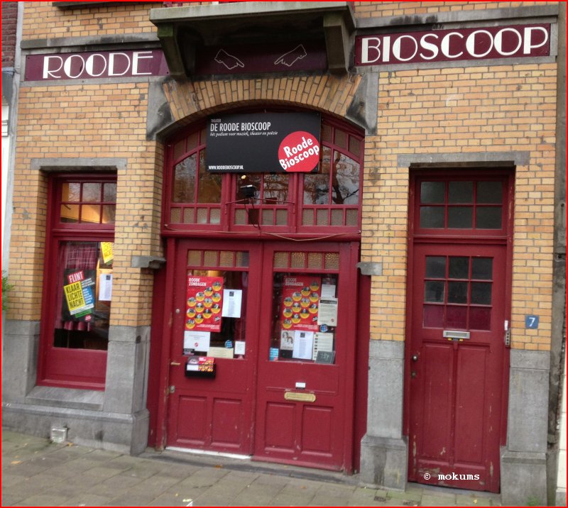 Roode Bioscoop Haarlemmerplein Amsterdam