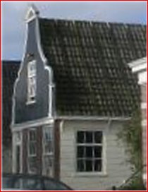 Houten huisjes Amsterdam Noord