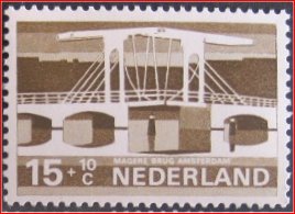 Postzegel Magere Brug uit 1967
