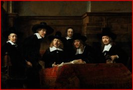 De Staalmeesters van Rembrandt van Rijn