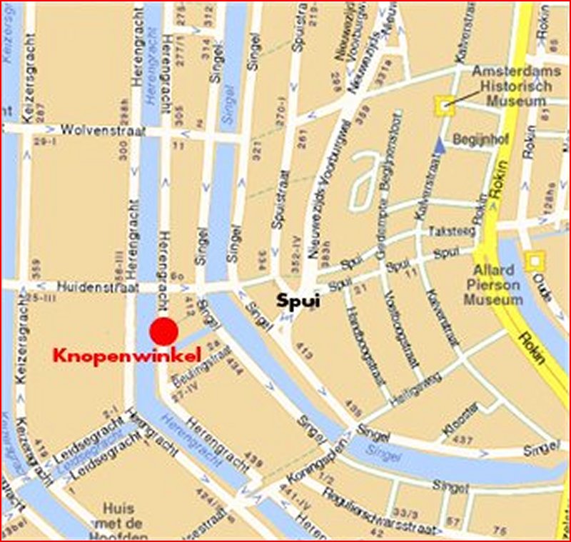 Herengracht | Knopenwinkel | Thea de Boer