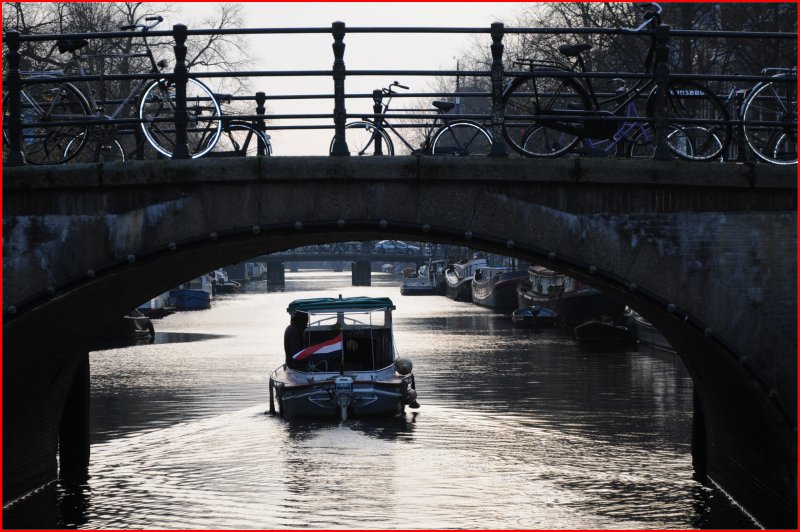 Op de Amsterdamse grachten