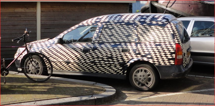 Bijzondere auto in Amsterdam