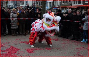 Chinees Nieuwjaar Draak Nieuwmarkt