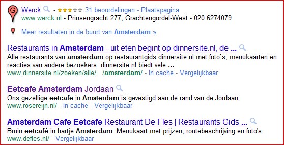 Eetcafe amsterdam