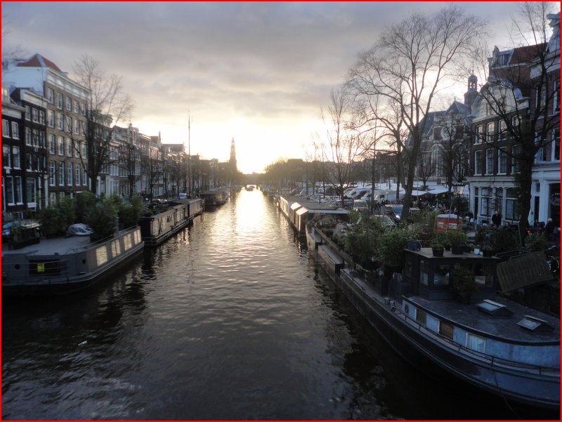 Westertoren en de Noordermarkt