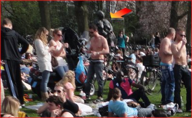 Beeld Vondelpark