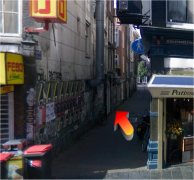 San Remo bar, zijstraat Reguliersbreestraat