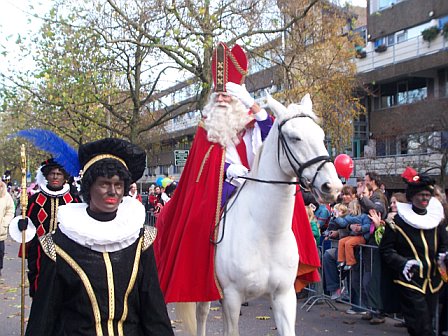 Intocht van Sinterklaas in Amsterdam