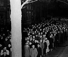 Stille omgang processie 1950