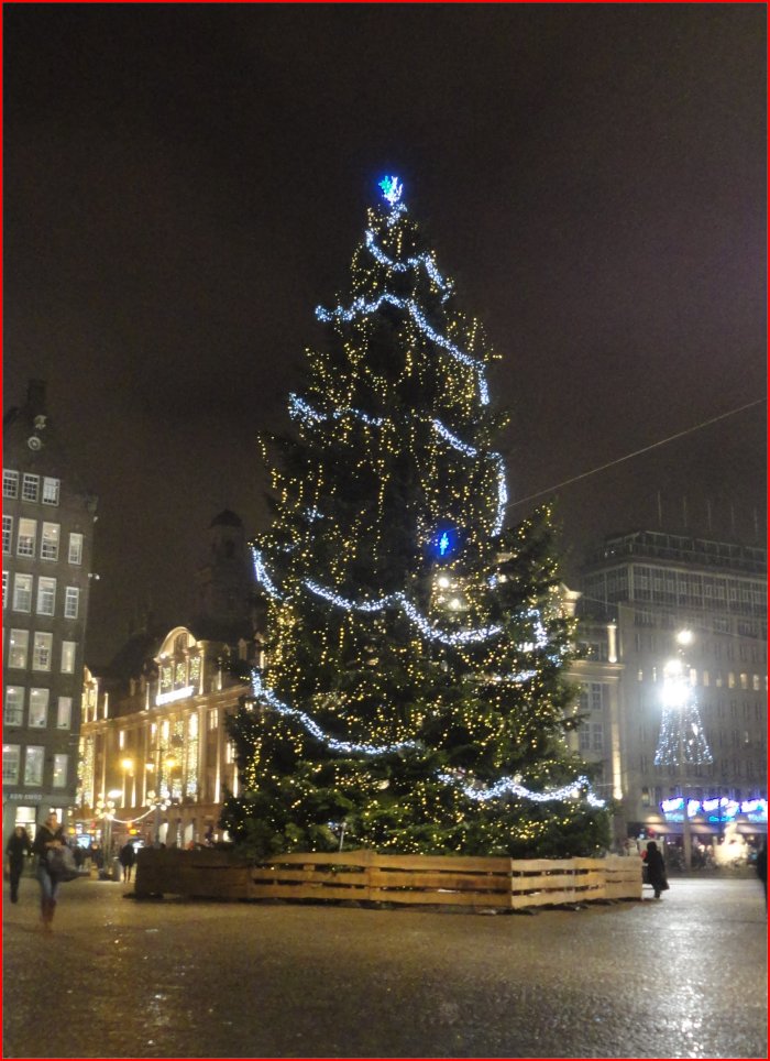 Kerstboom op de Dam